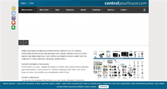 Desktop Screenshot of controlyourhouse.com
